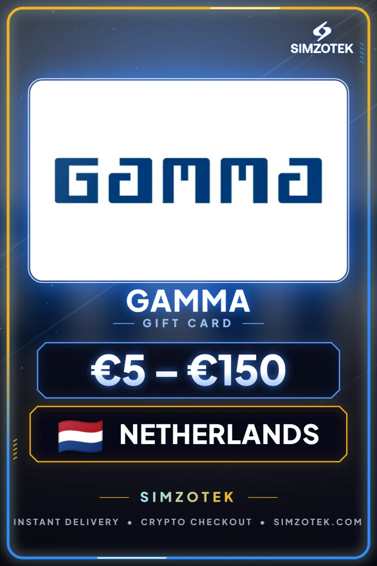 Karta podarunkowa Gamma (Holandia)
