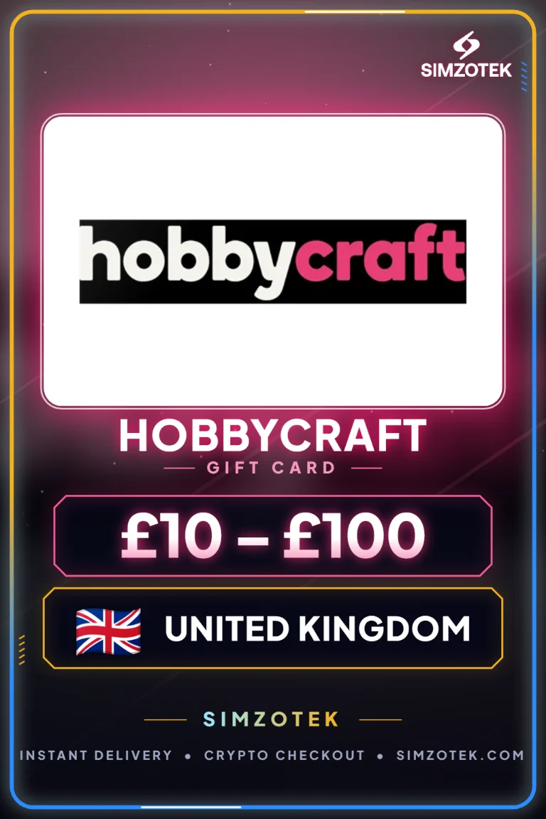 บัตรของขวัญ Hobbycraft (สหราชอาณาจักร)
