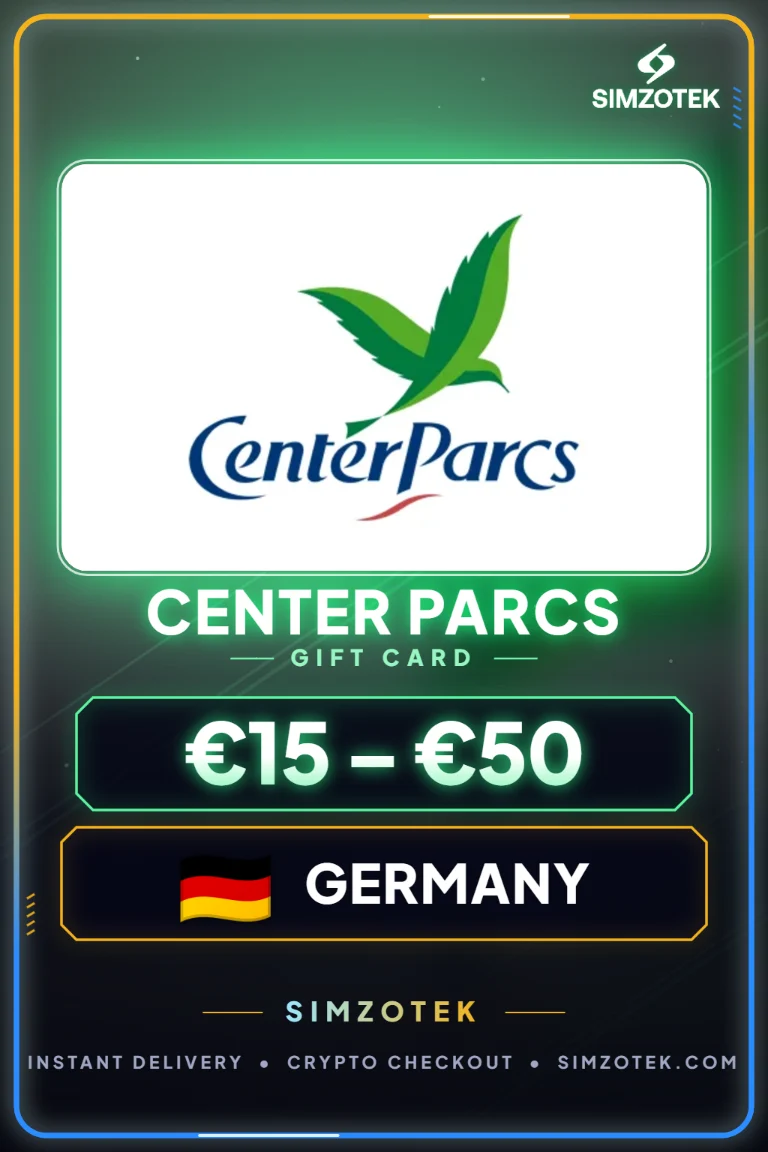 Dárková karta Center Parcs (Německo)