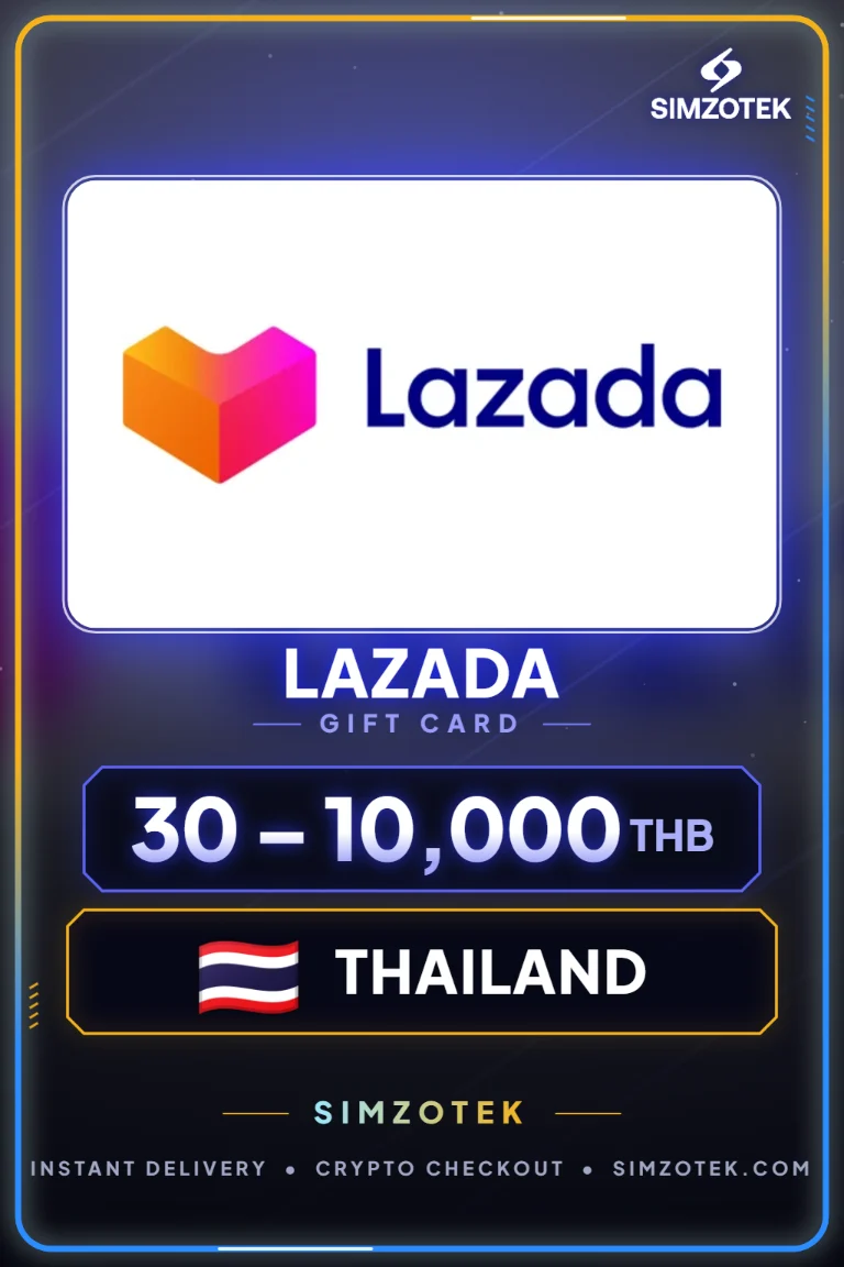 Lazada Geschenkkarte (Thailand)