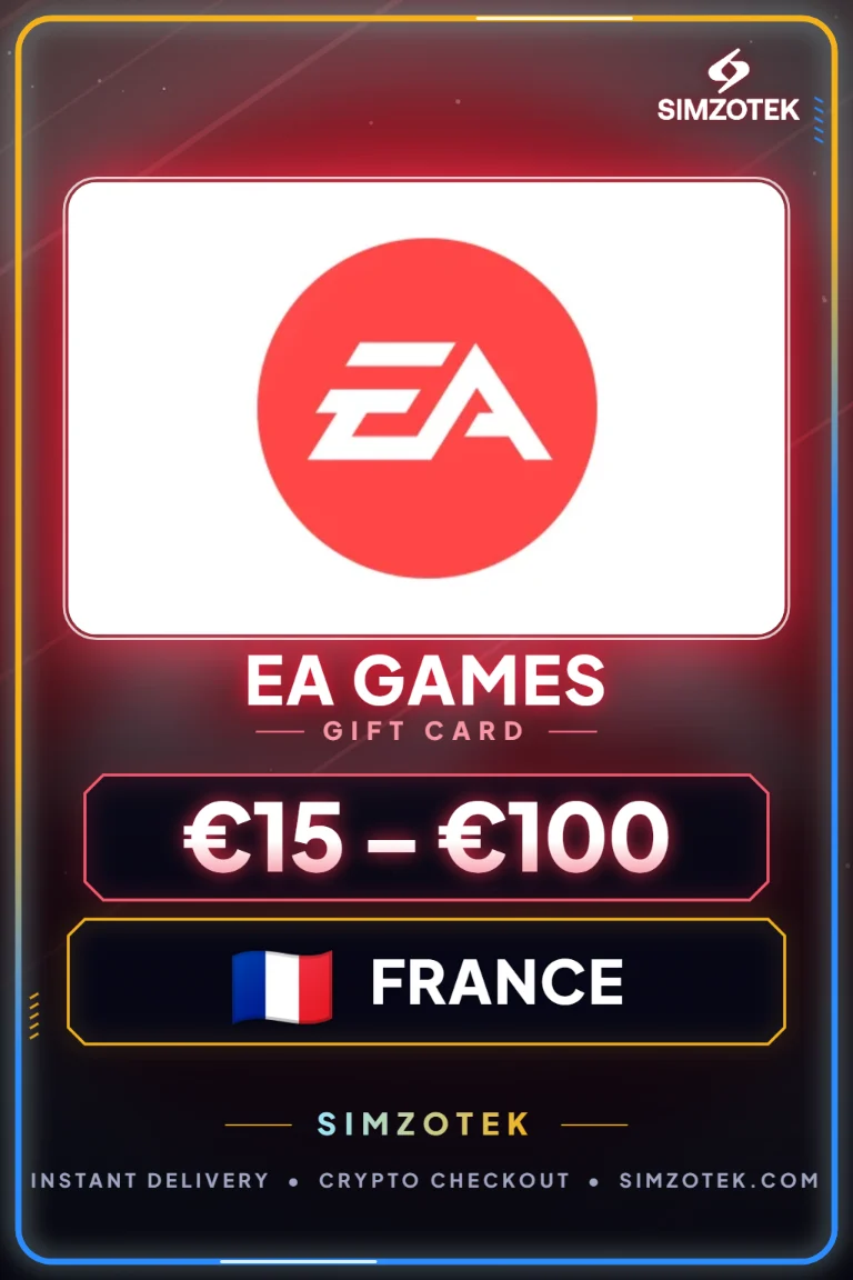 EA Games dovanų kortelė (Prancūzija)