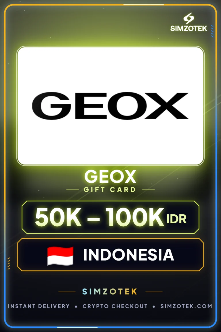 بطاقة هدايا Geox (إندونيسيا)