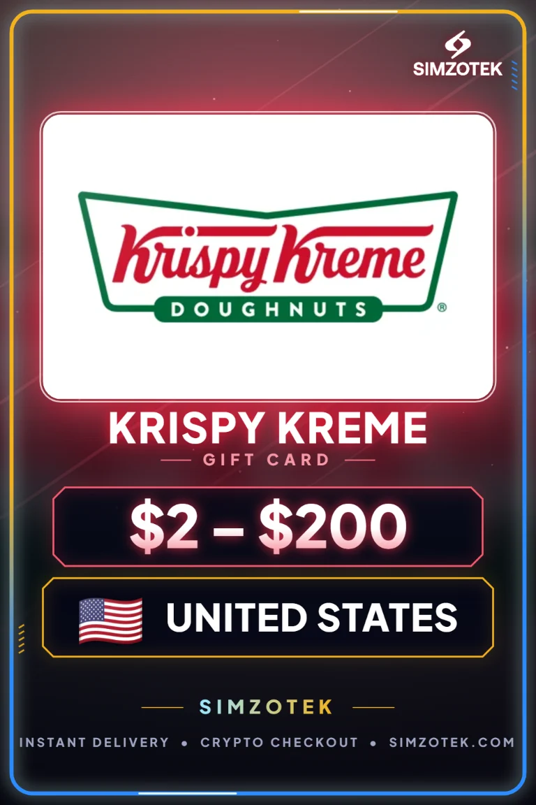 Dárková karta Krispy Kreme (Spojené státy)