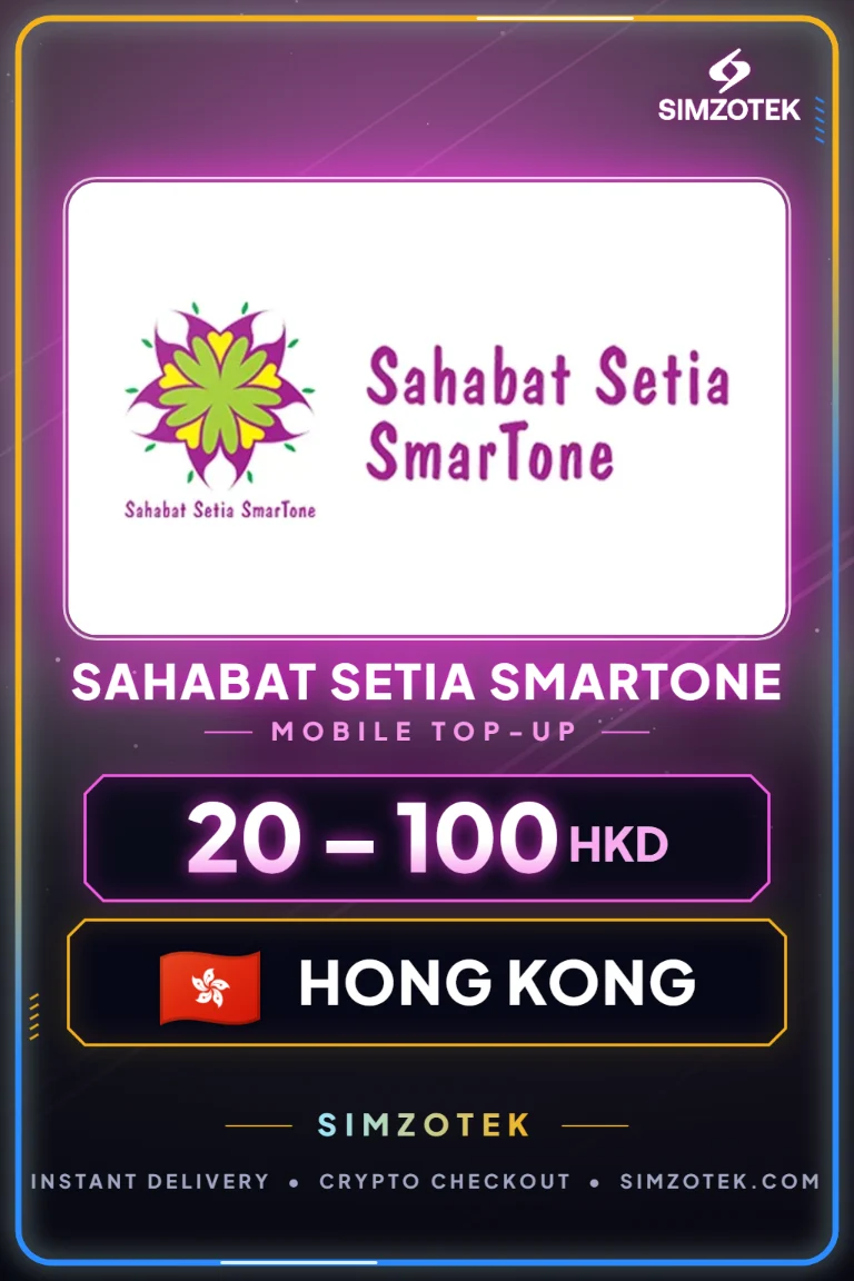 Sahabat Setia SmarTone Prepaid Credit (Hong Kong)