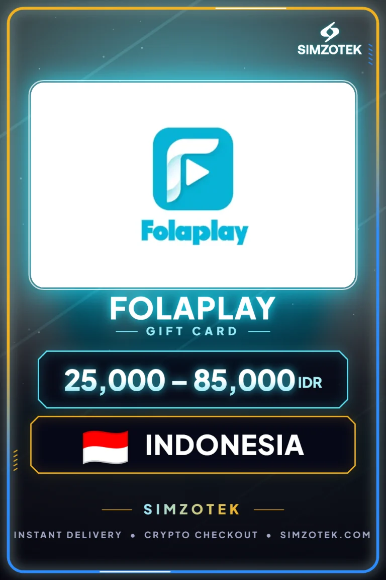 Dárková karta Folaplay (Indonésie)