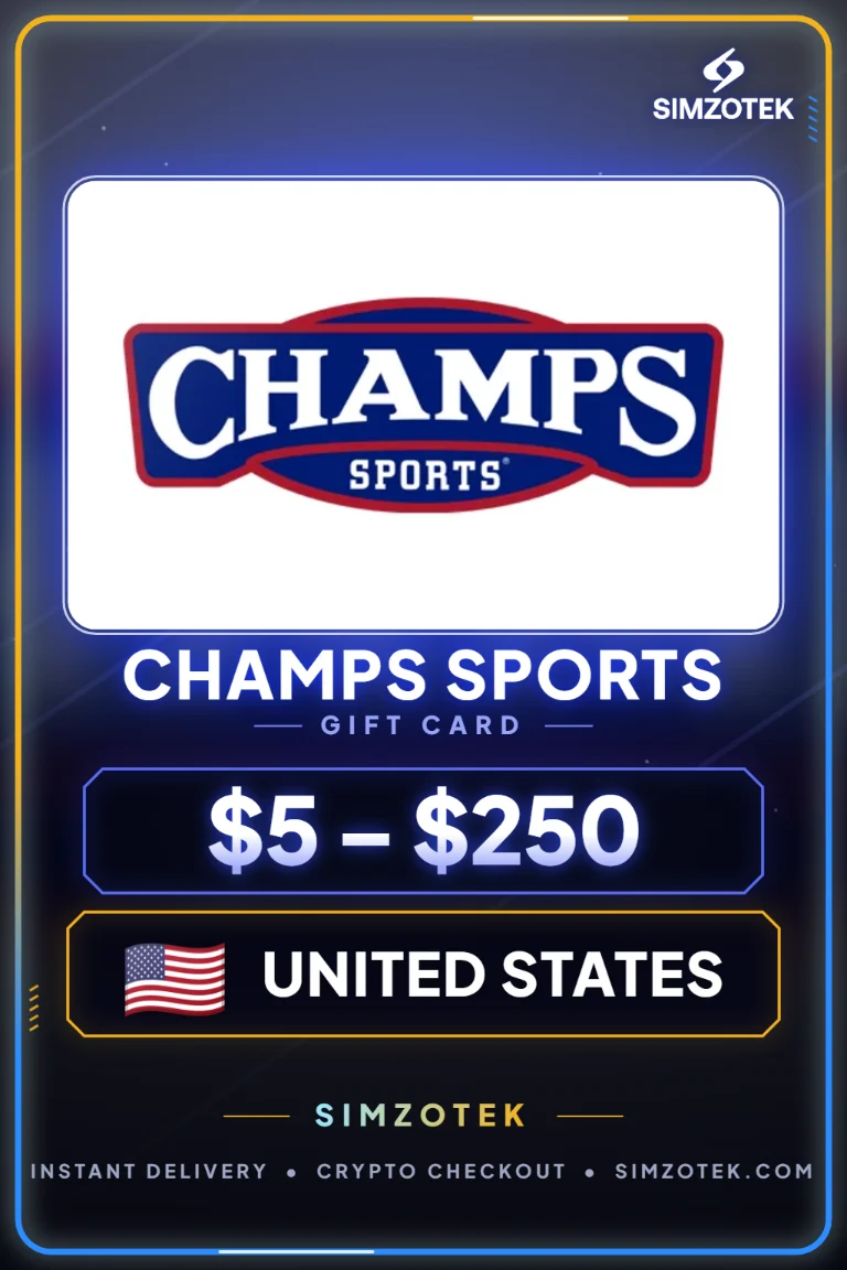 Champs Sports Gift Card (United States)