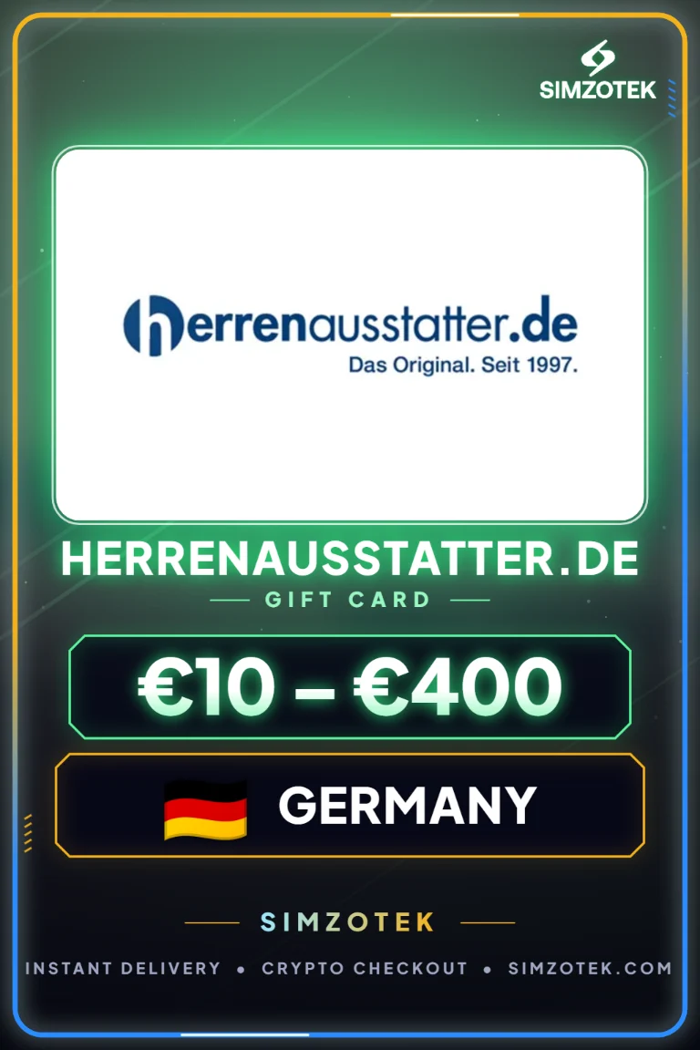 Поклон картица herrenausstatter.de (Немачка)