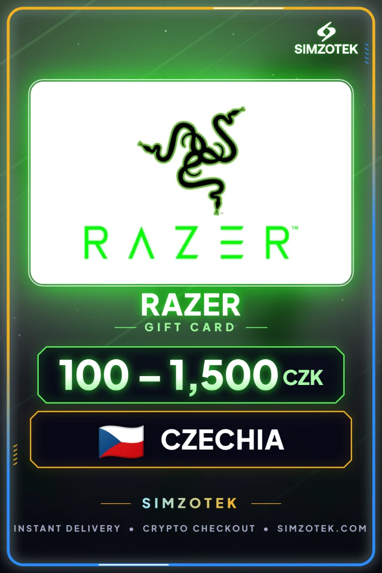 Razer Hediye Kartı (Çekya)