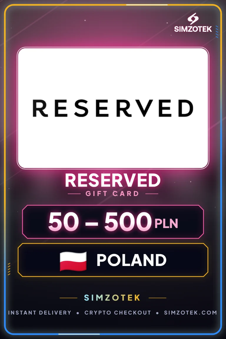 Поклон картица Reserved (Пољска)