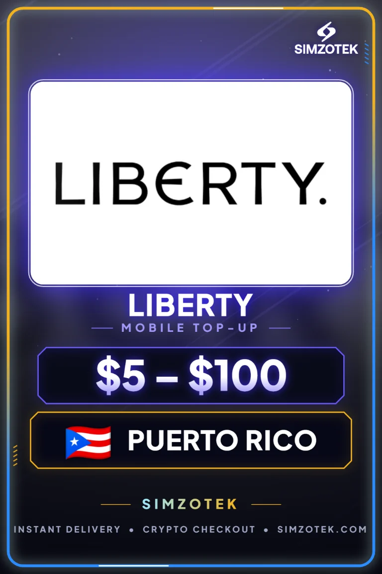 เติมเงินมือถือ Liberty (เปอร์โตริโก)
