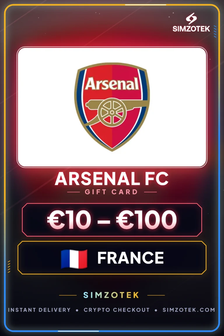 Carta regalo Arsenal FC (Francia)