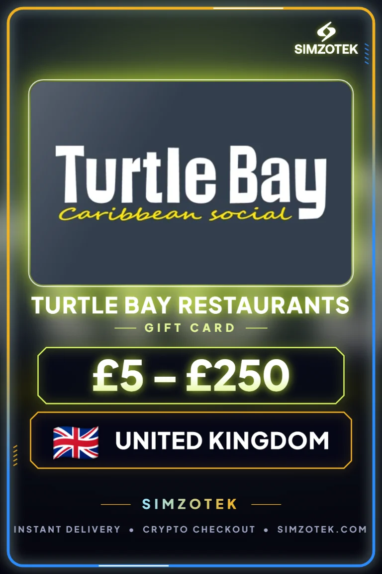 Turtle Bay Restaurants Gift Card (United Kingdom)