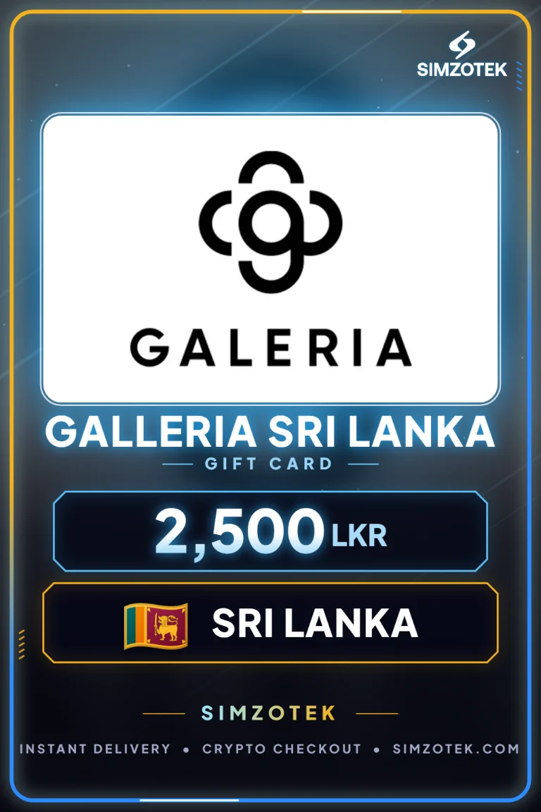 Galleria Sri Lanka Gift Card (Sri Lanka)