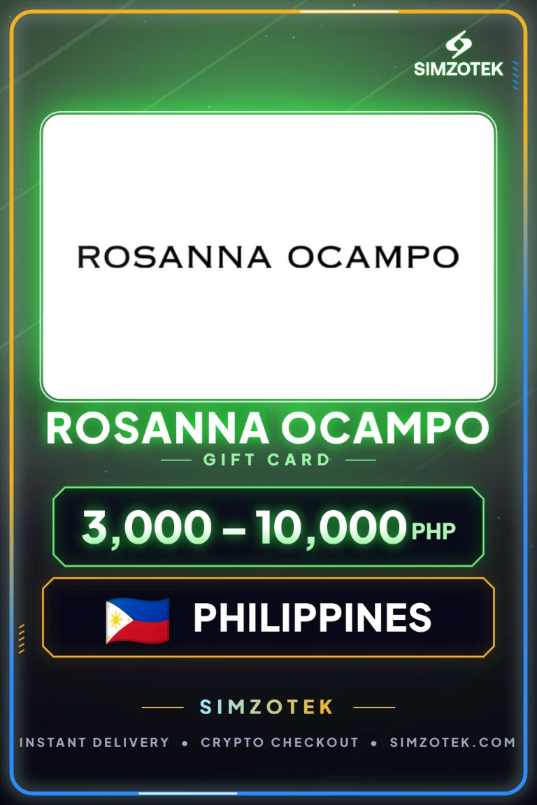 Rosanna Ocampo Geschenkkarte (Philippinen)