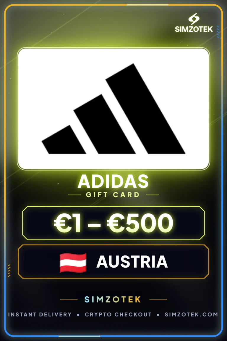 adidas Gift Card (ອອສເທຣຍ)