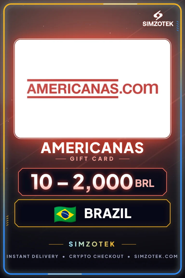 Americanas 기프트카드 (브라질)