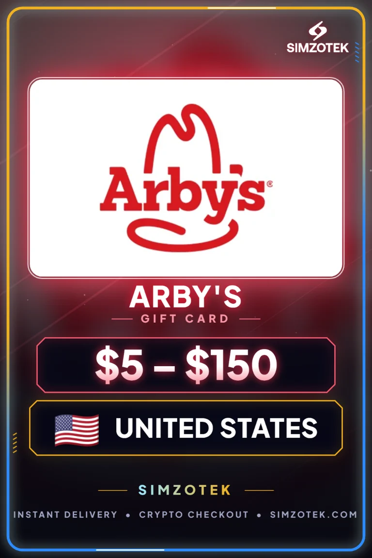 Carta regalo Arby's (Stati Uniti)