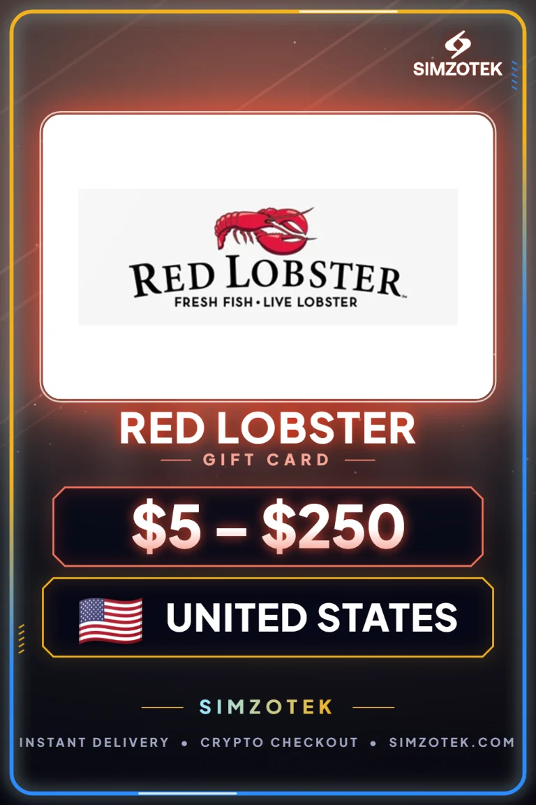Поклон картица Red Lobster (Сједињене Државе)