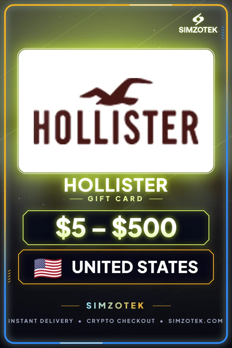 Hollister Geschenkkarte (Vereinigte Staaten)