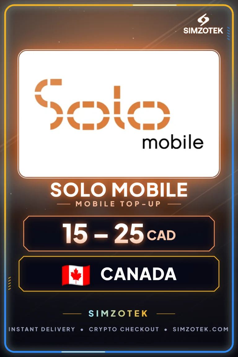 Solo Mobile Prepaid Credit (Kanada)