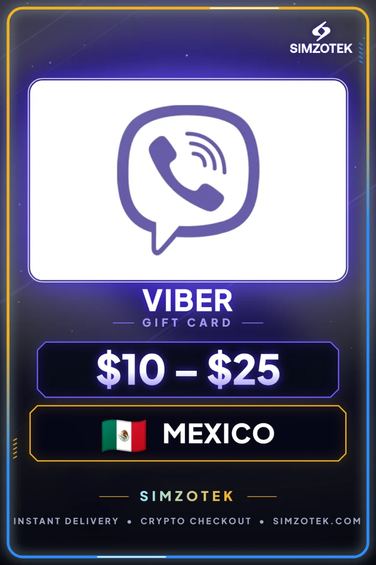 Carta regalo Viber (Messico)