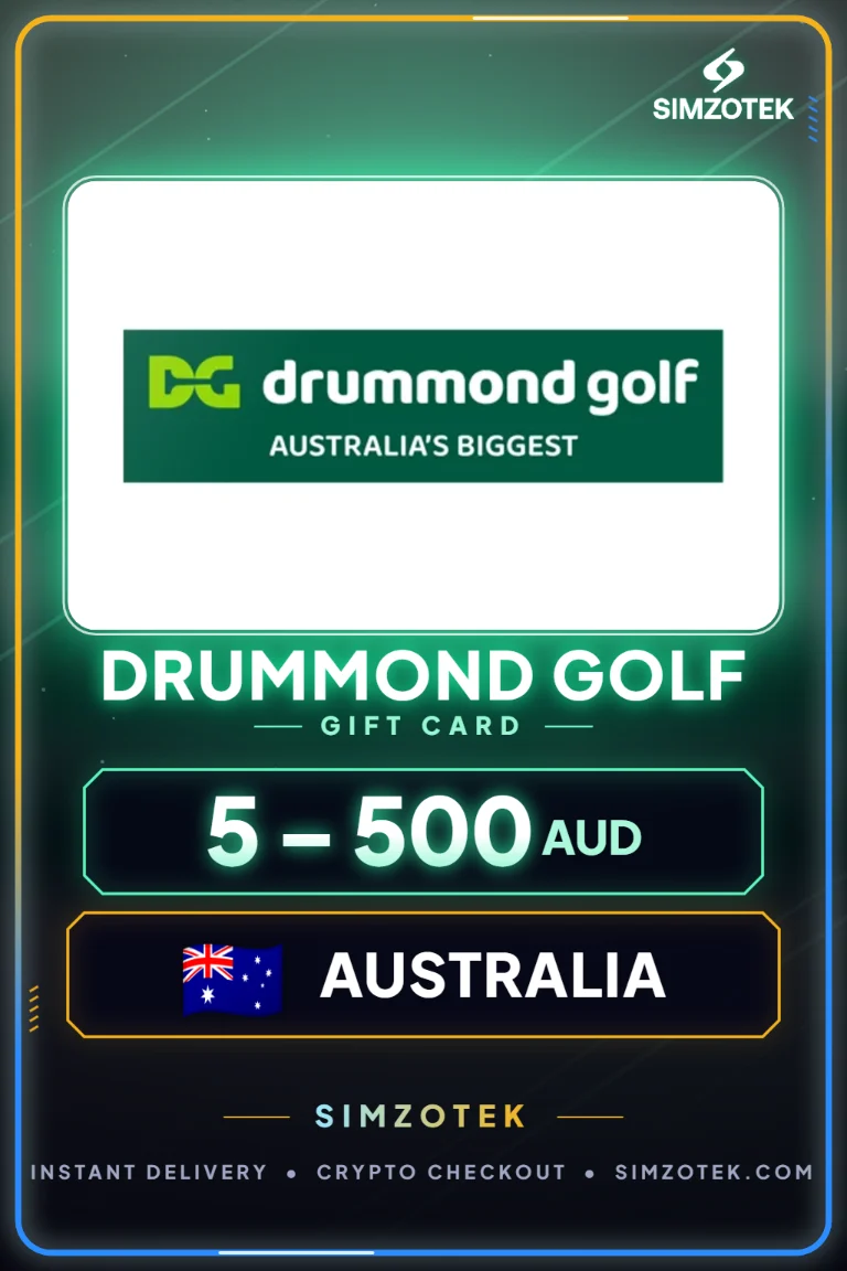 Card cadou Drummond Golf (Australia)