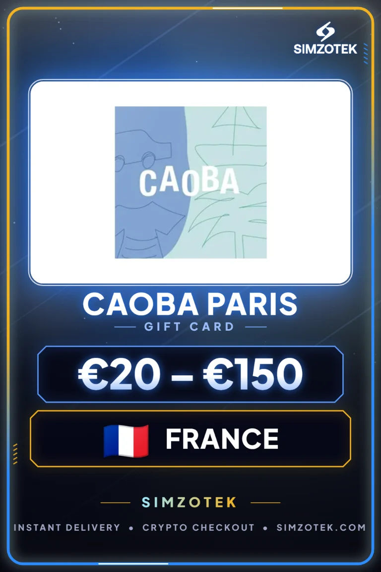 Dárková karta CAOBA Paris (Francie)