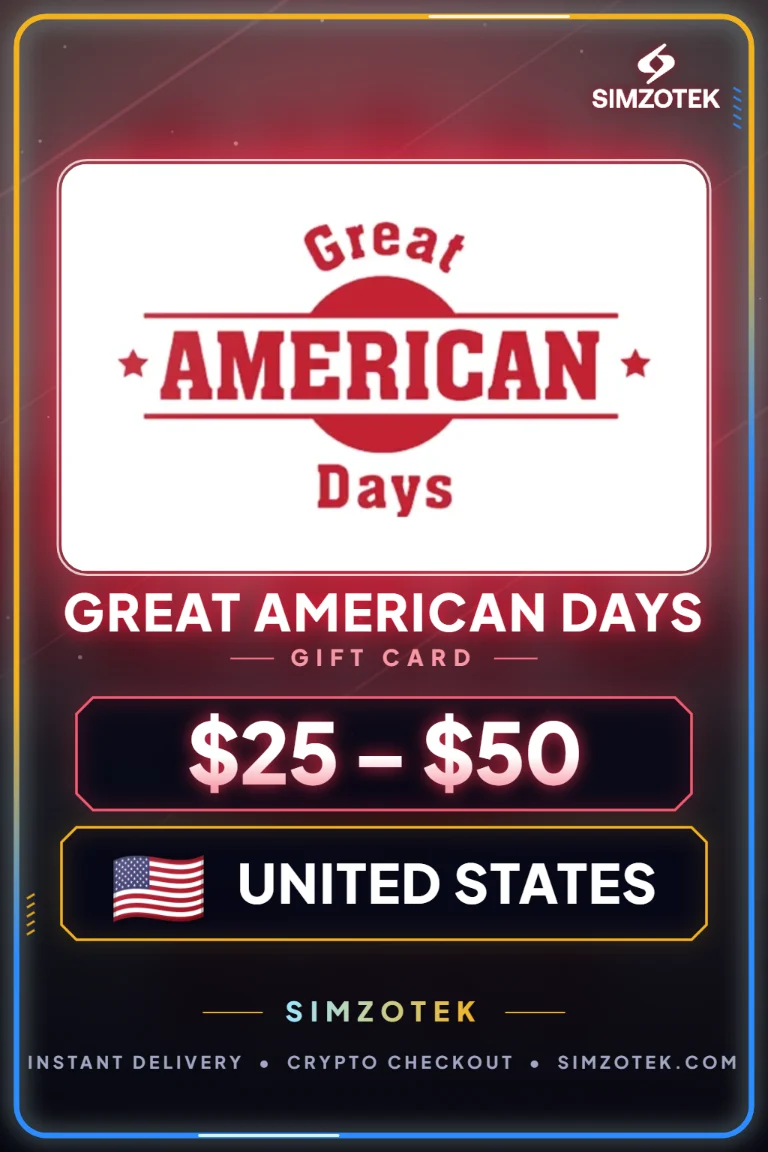 Carta regalo Great American Days (Stati Uniti)