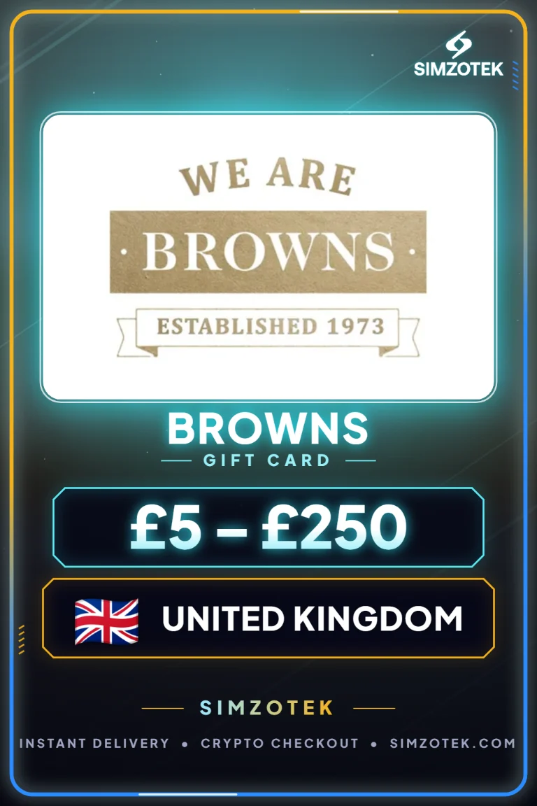 Carta regalo Browns (Regno Unito)