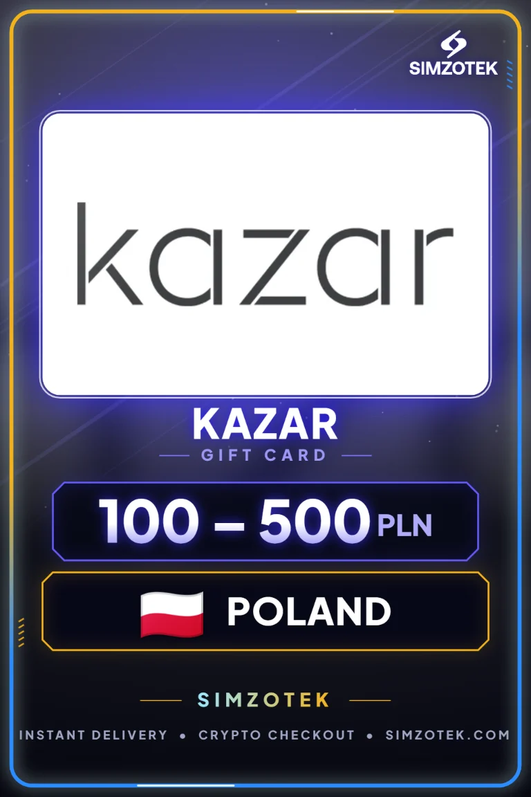 Kazar dovanų kortelė (Lenkija)