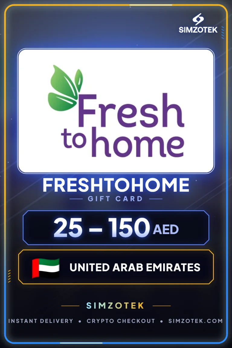Поклон картица FreshToHome (Уједињени Арапски Емирати)