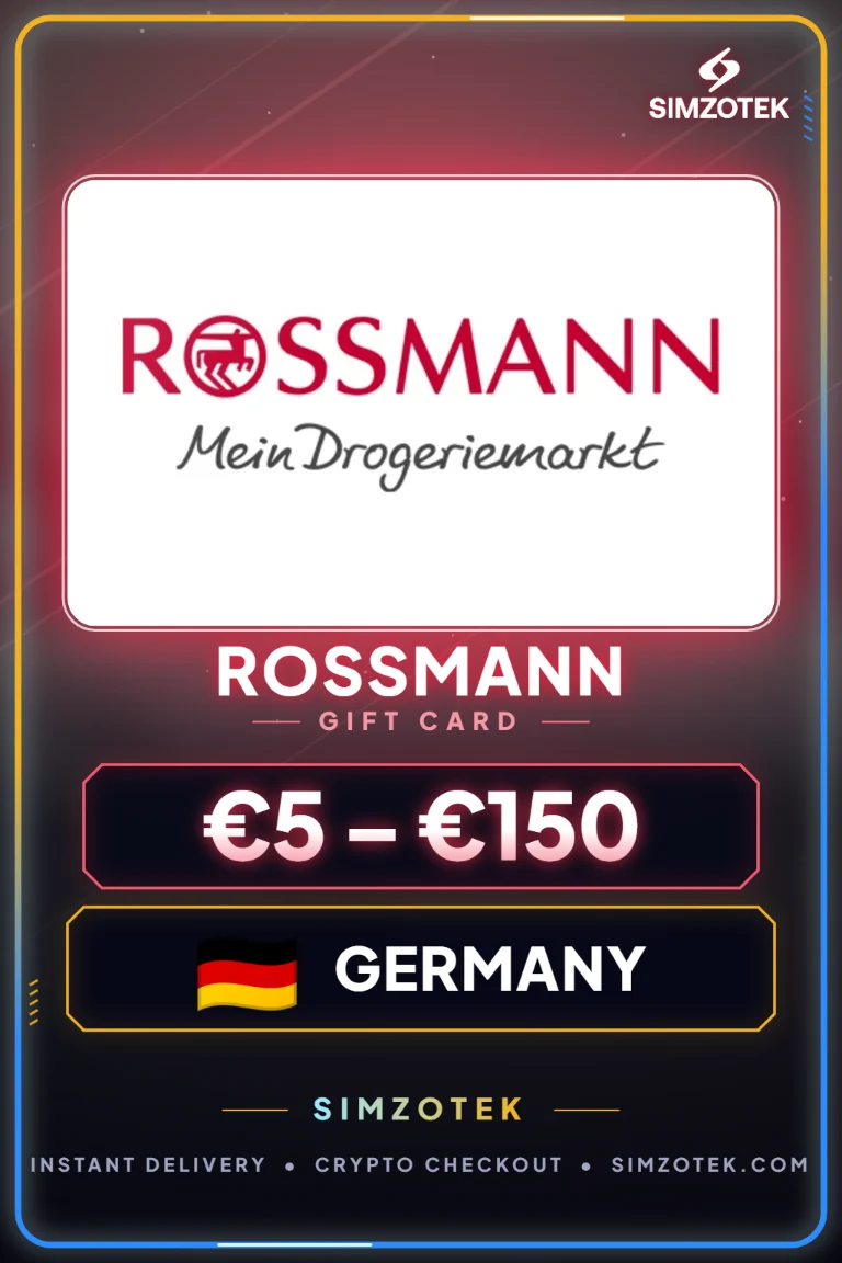 Rossmann dovanų kortelė (Vokietija)