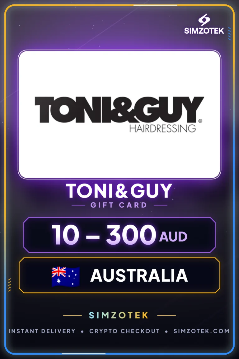 TONI&GUY Gift Card (Australia)