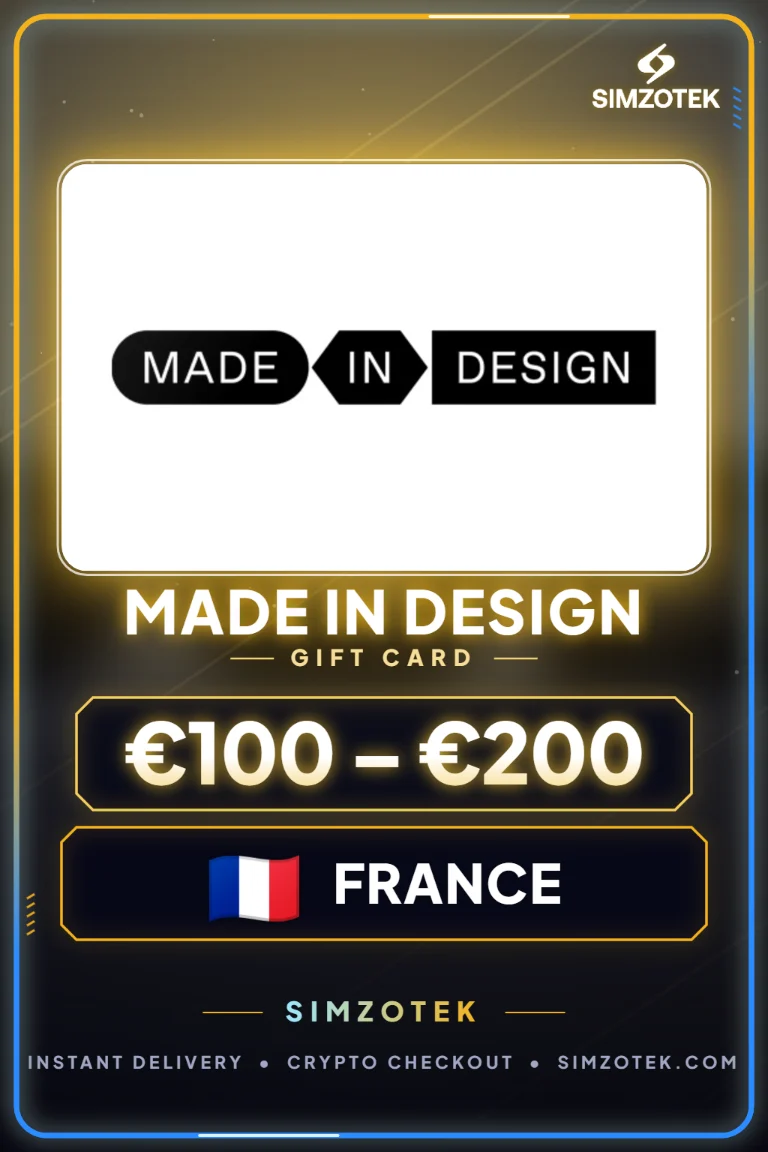 Made In Design Geschenkkarte (Frankreich)