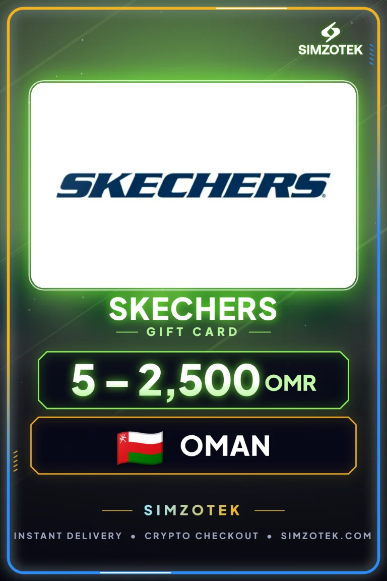 Dárková karta Skechers (Omán)