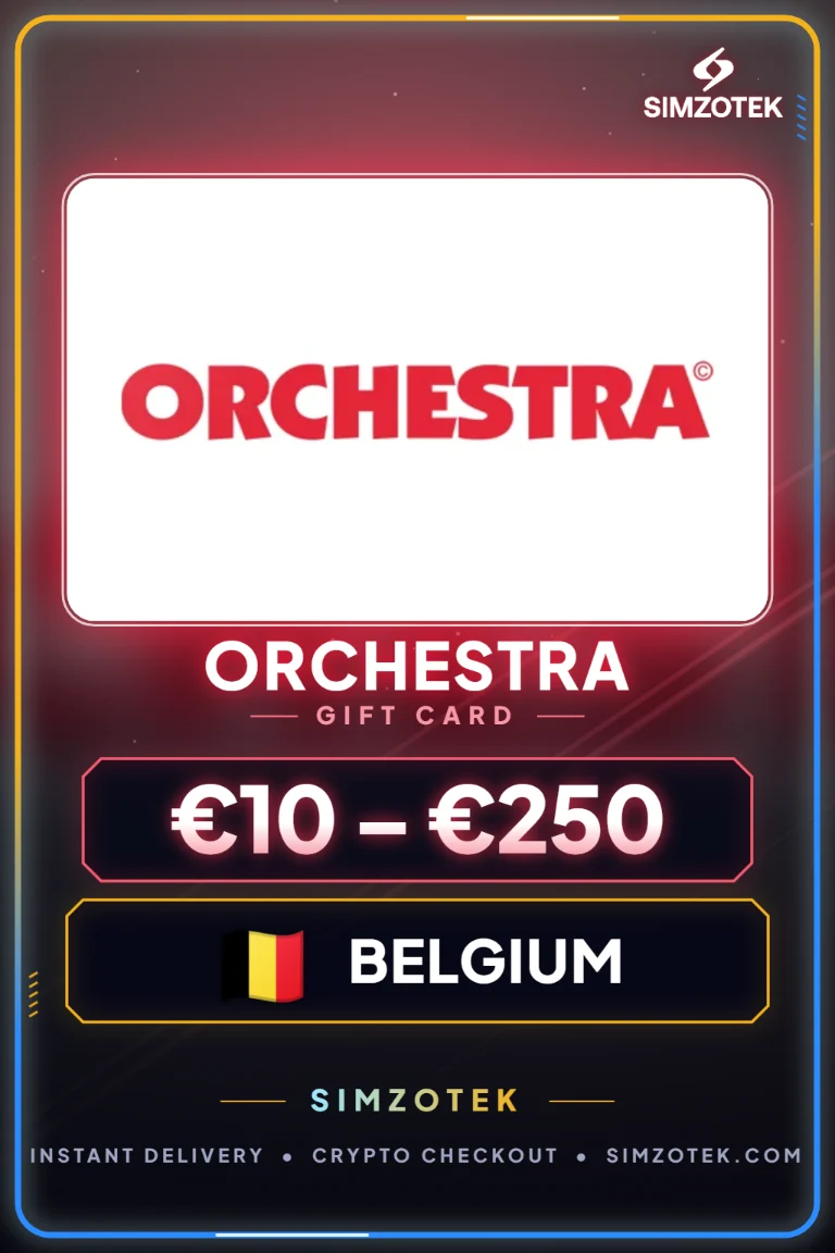 Подаръчна карта Orchestra (Белгия)