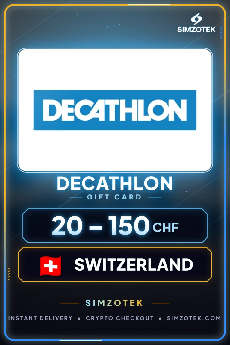 บัตรของขวัญ Decathlon (สวิตเซอร์แลนด์)