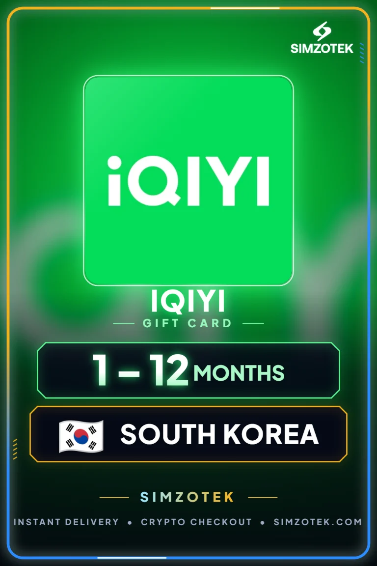 iQIYI VIP Card (Südkorea)