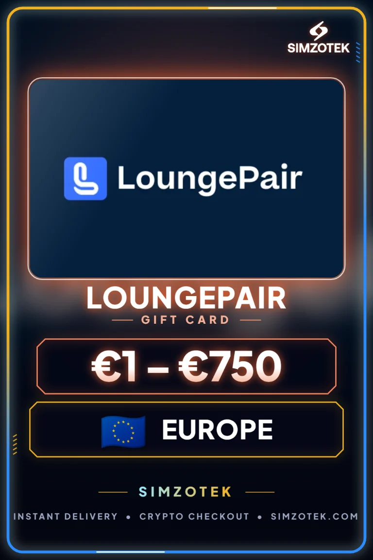 LoungePair ギフトカード (ヨーロッパ)