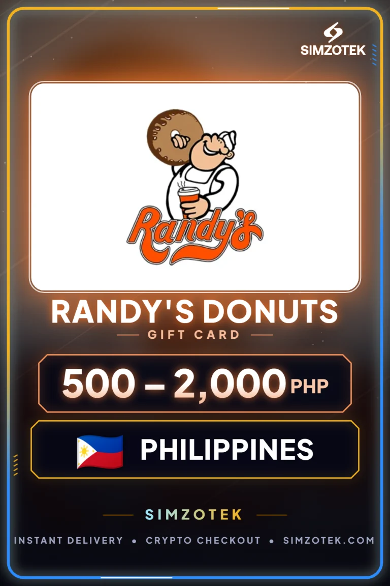 Подарок картичка Randy's Donuts (Филипини)