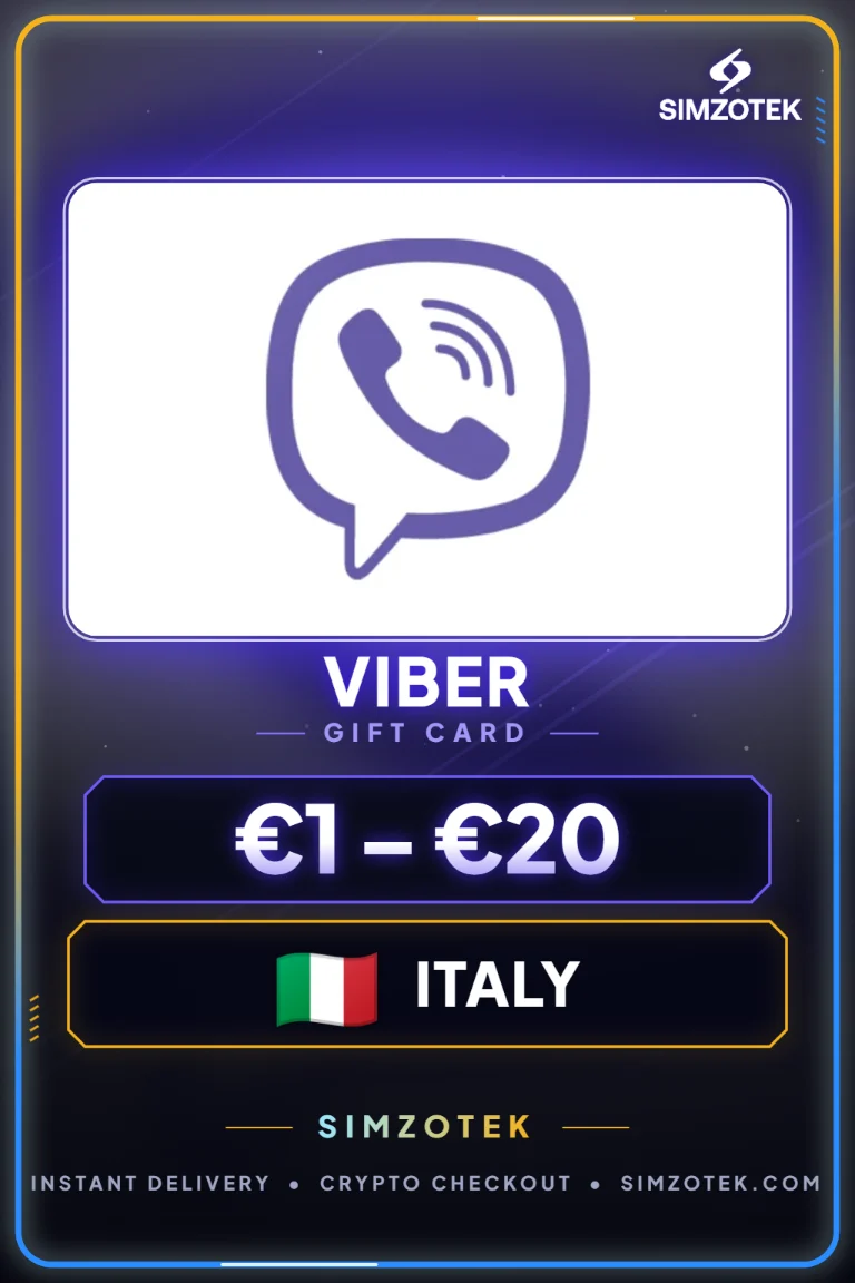 Viber Geschenkkarte (Italien)