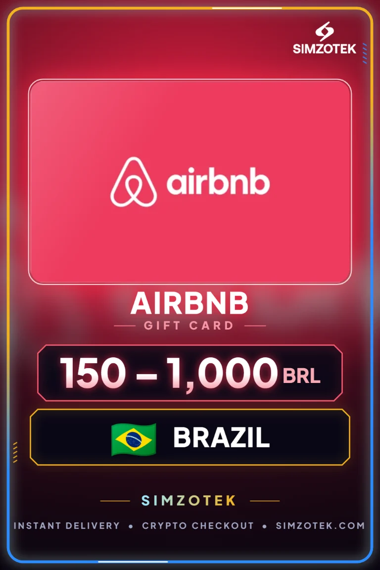 Dárková karta Airbnb (Brazílie)