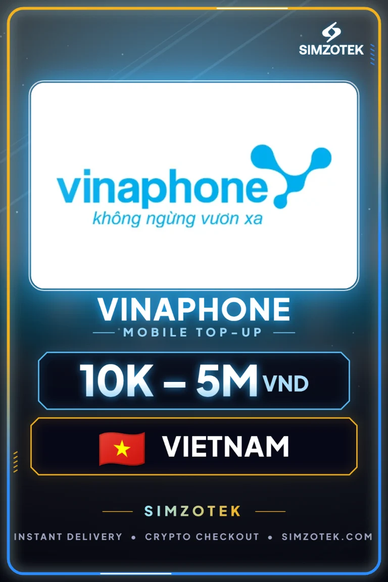 Credito prepagato Vinaphone (Vietnam)