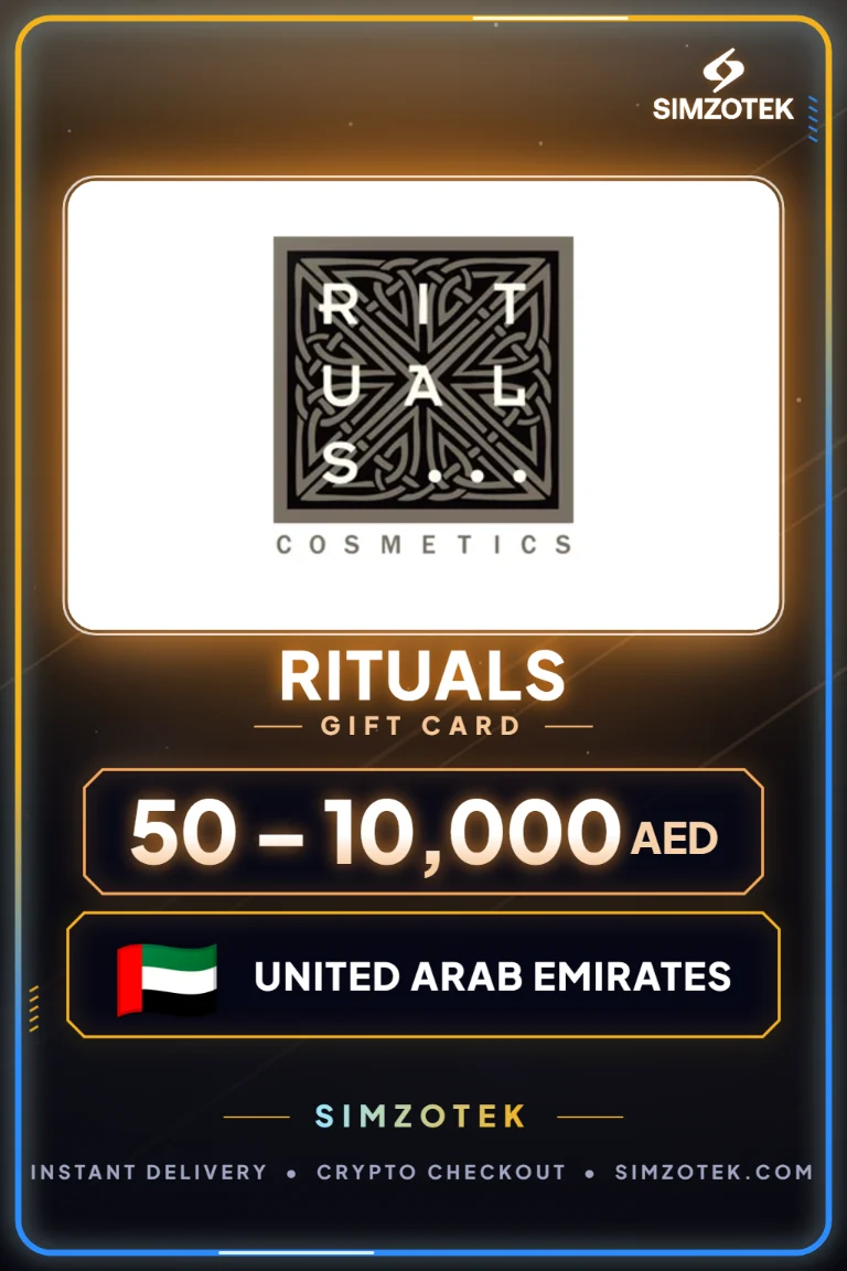 Carta regalo Rituals (Emirati Arabi Uniti)