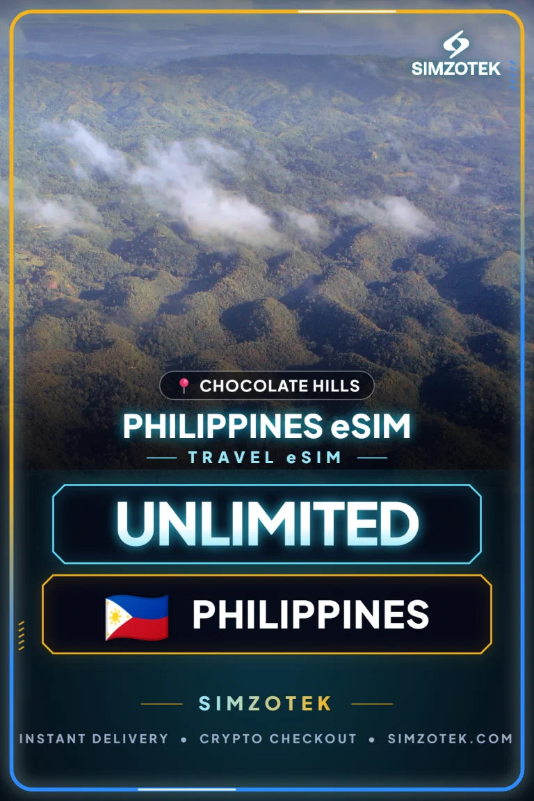Filipiinid eSIM – Piiramatu andmeside