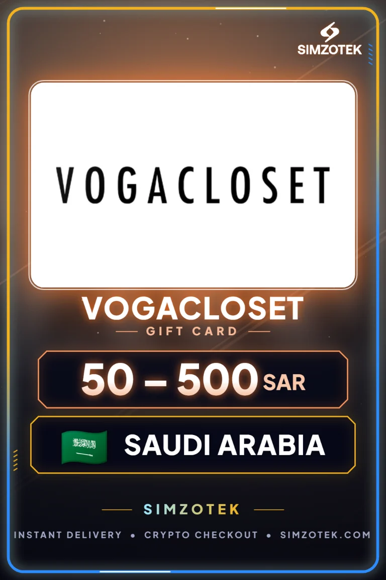 VogaCloset Gift Card (Saudi Arabia)