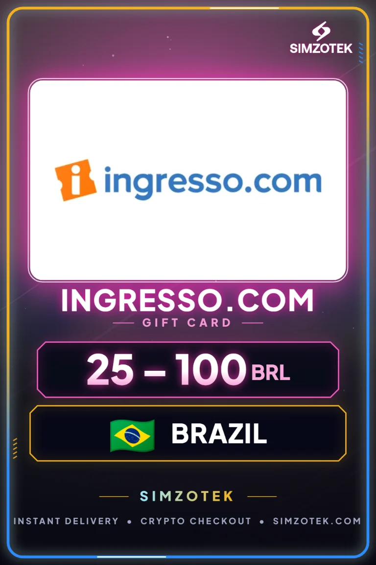Ingresso.com Geschenkkarte (Brasilien)