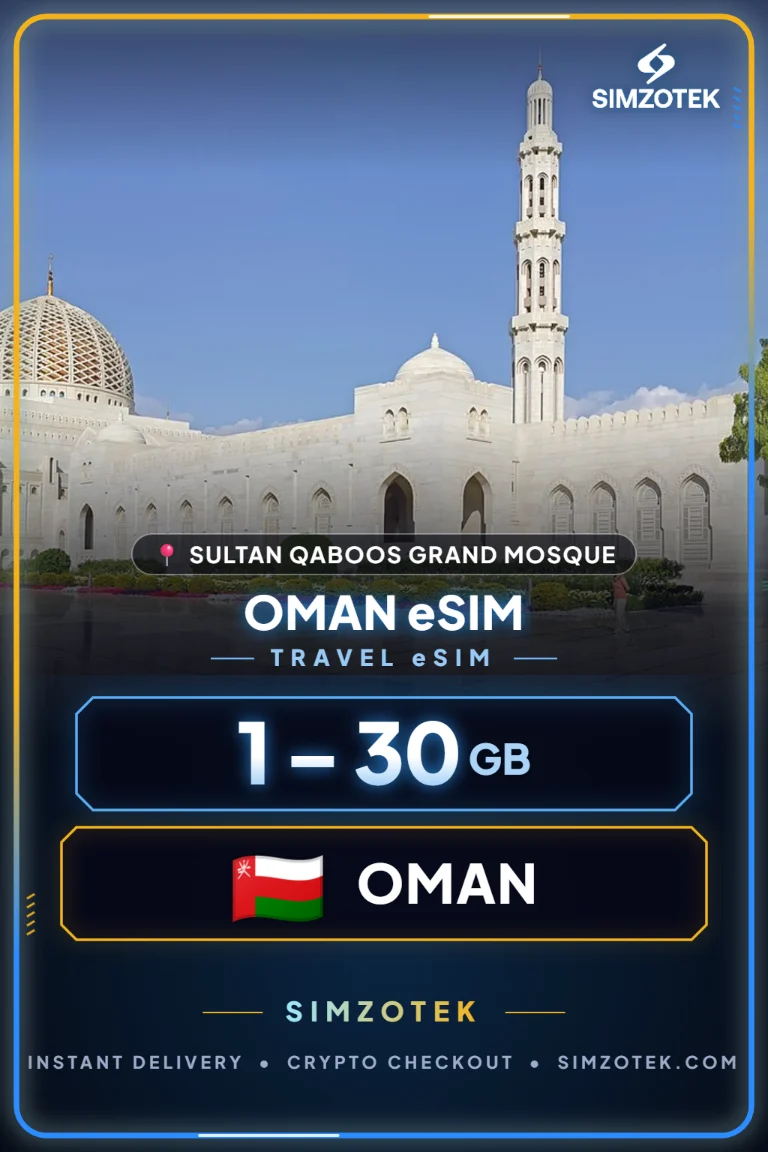 eSIM Oman – pakiety internetowe