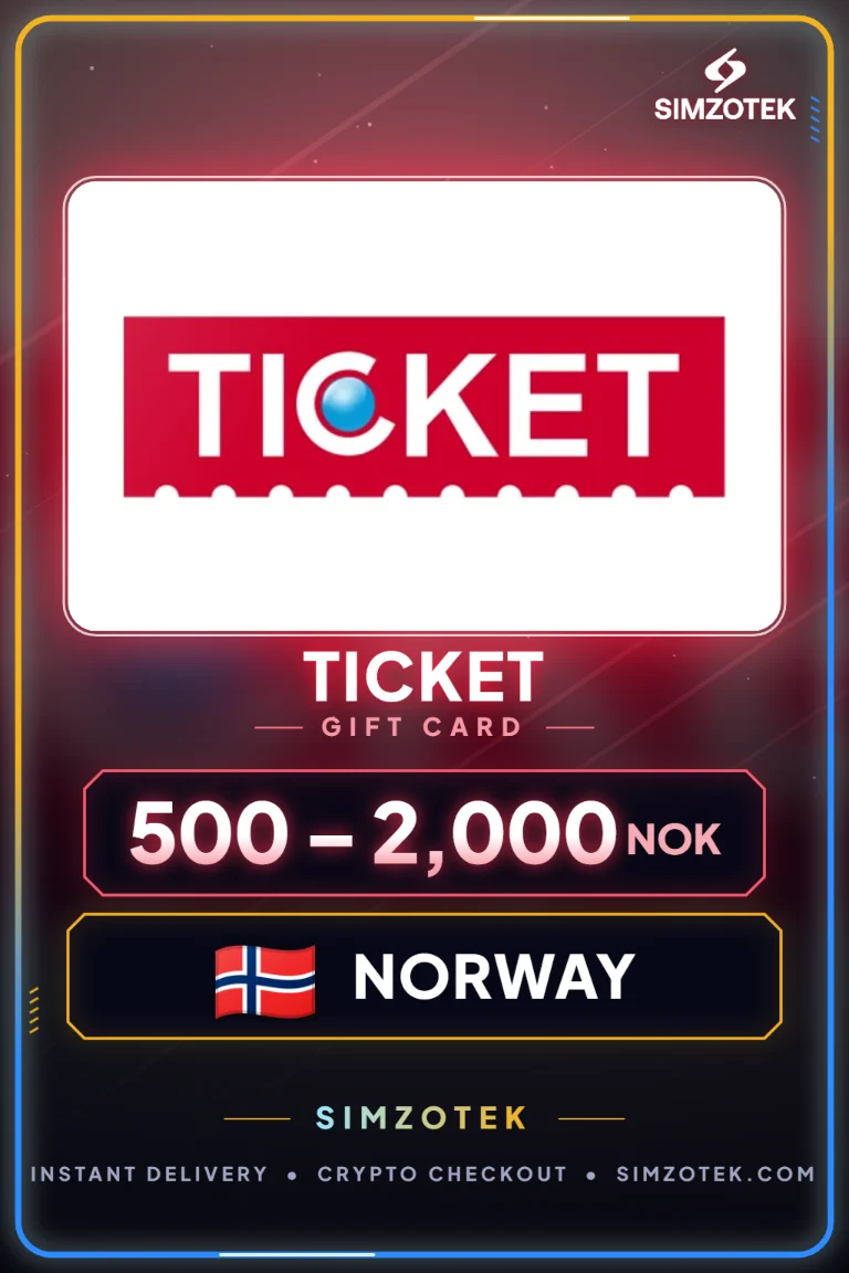 Ticket dovanų kortelė (Norvegija)