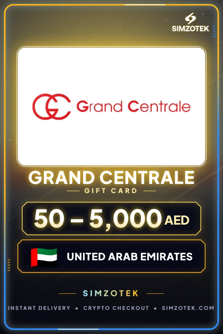 Dárková karta Grand Centrale (Spojené arabské emiráty)